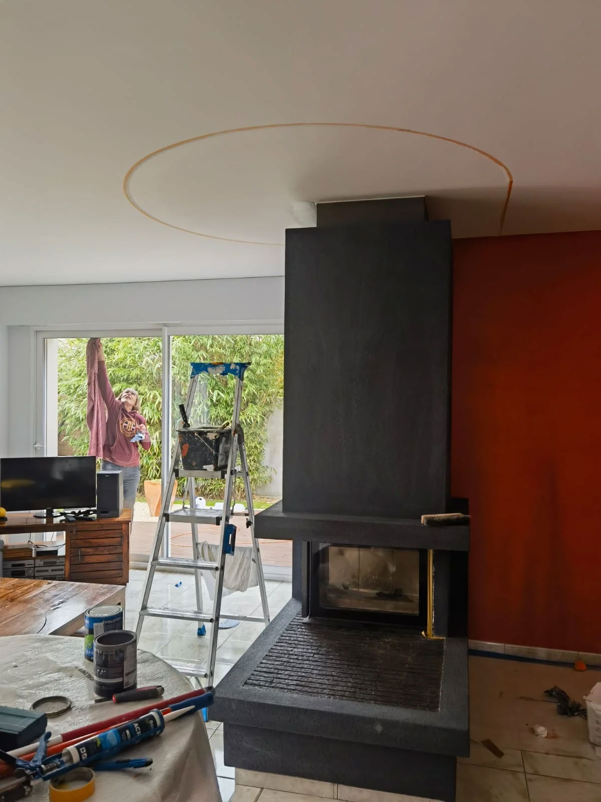 Décoration et peinture intérieure après